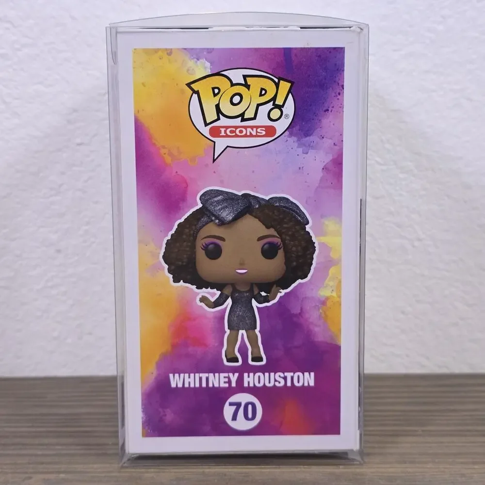 Funko Pop! Icons: Whitney Houston (Diamond Glitter) - Target (Exclusive) #70